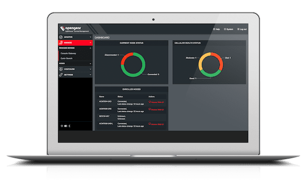 opengear resilience network platform