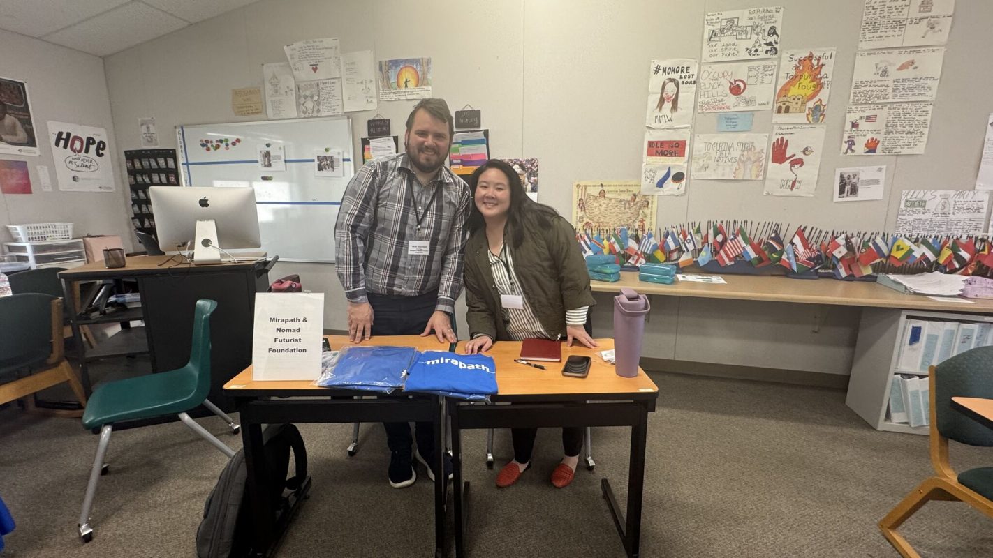 Mirapath at Mock Up Career Fair at MVLA AVID